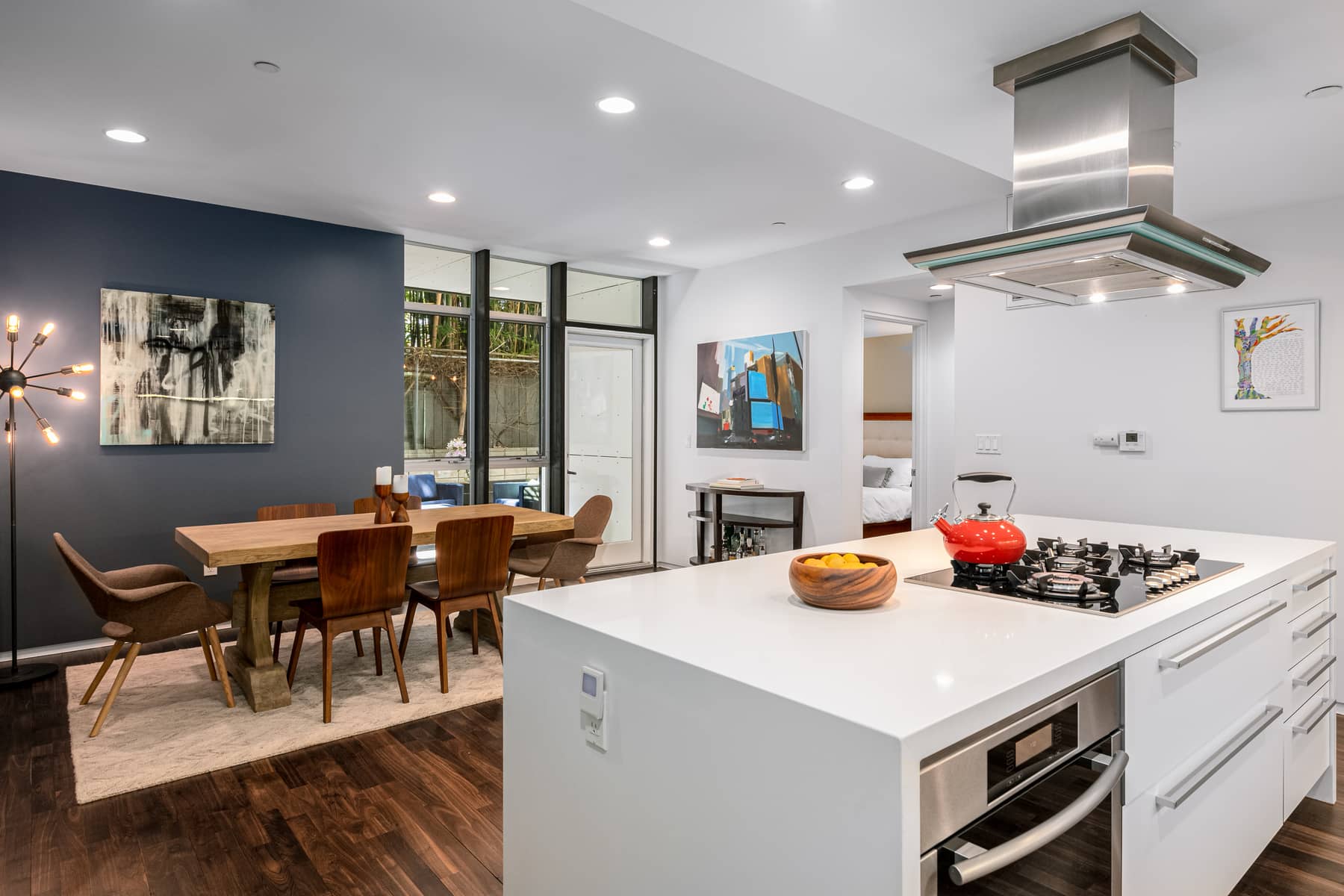 Modern Condo in Coveted West Hollywood Architectural Building