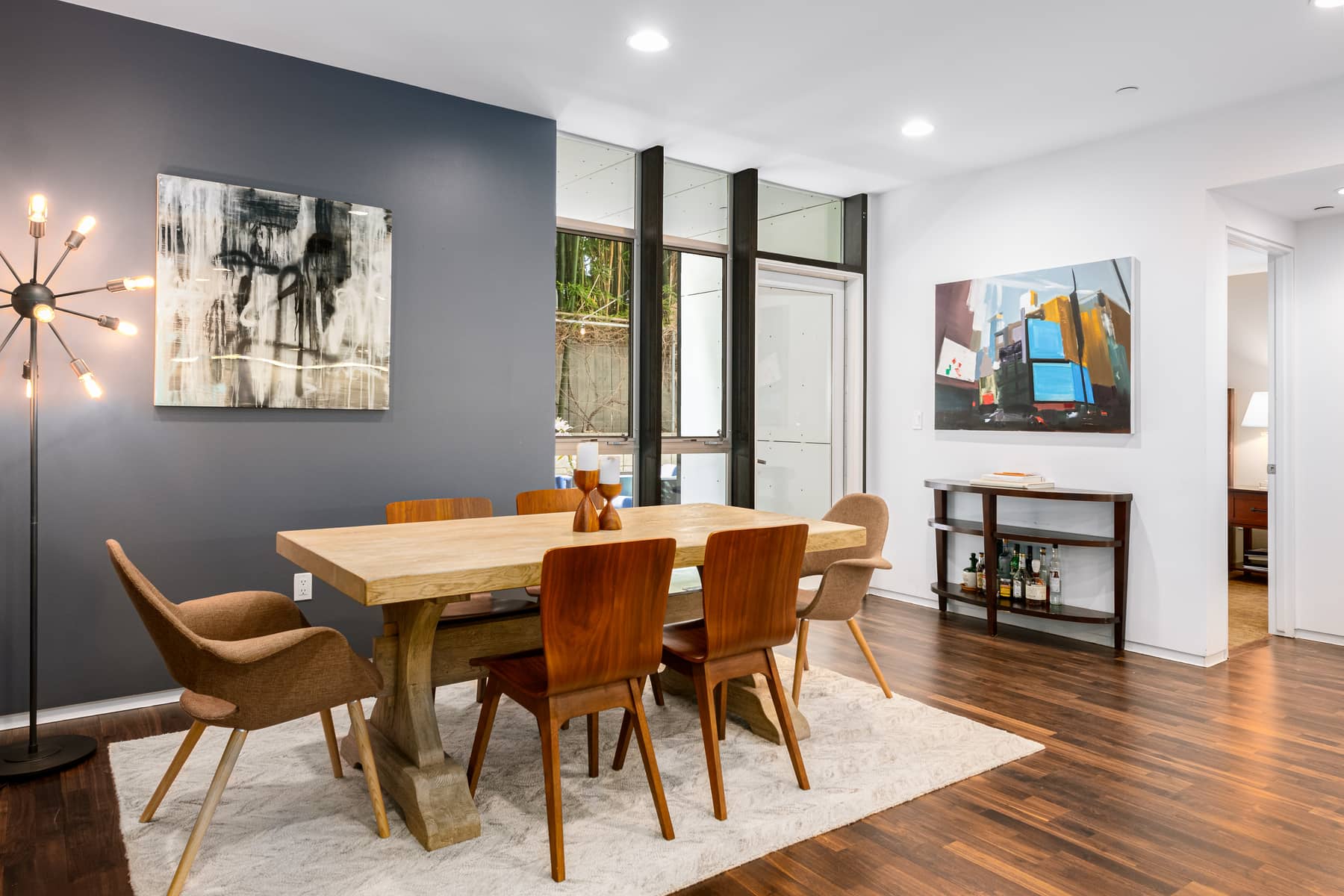 Modern Condo in Coveted West Hollywood Architectural Building