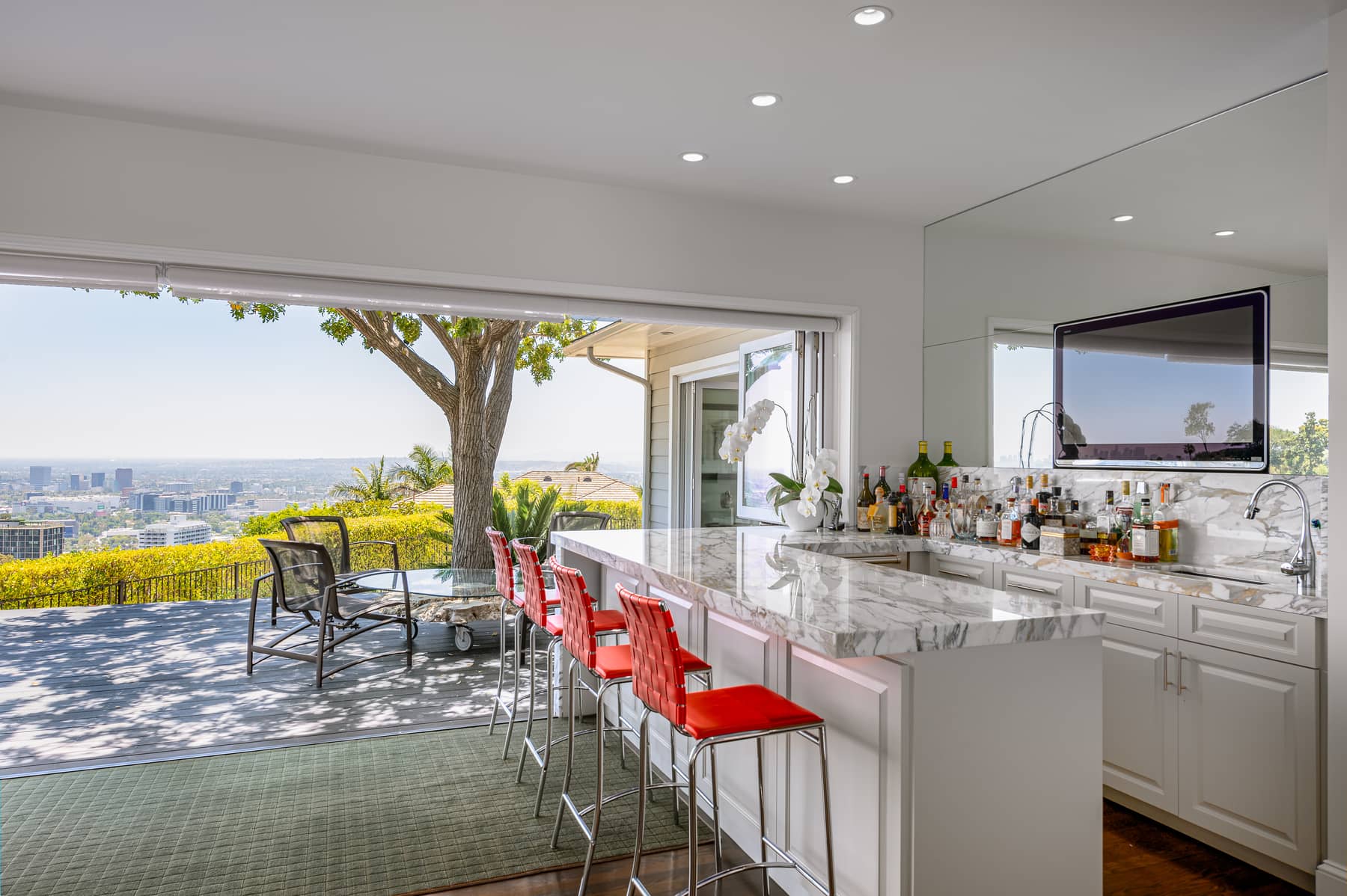 Sophisticated Bird Streets Traditional with Panoramic Views