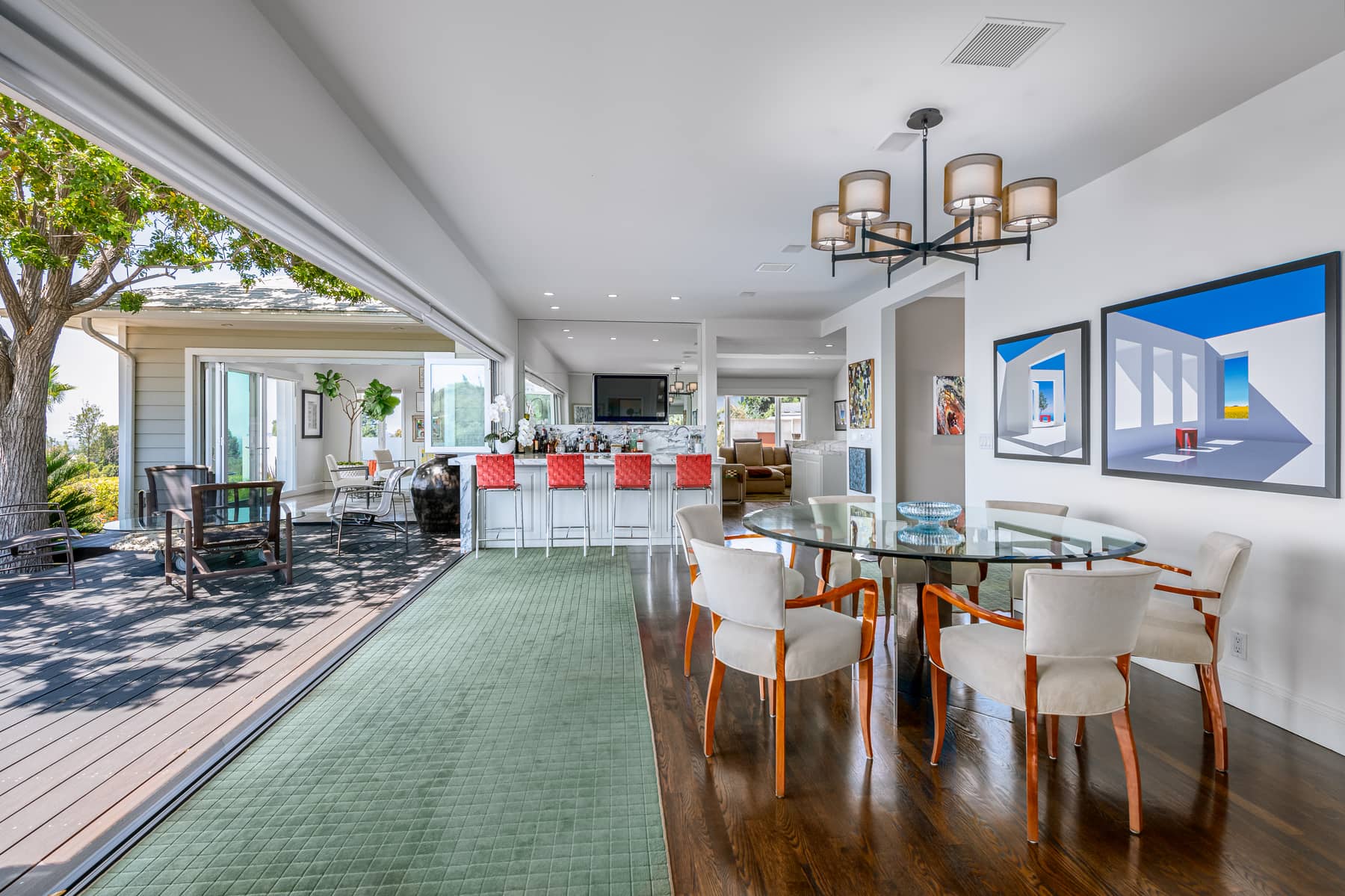 Sophisticated Bird Streets Traditional with Panoramic Views