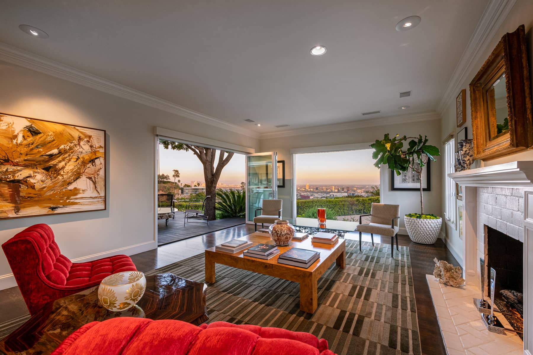 Sophisticated Bird Streets Traditional with Panoramic Views